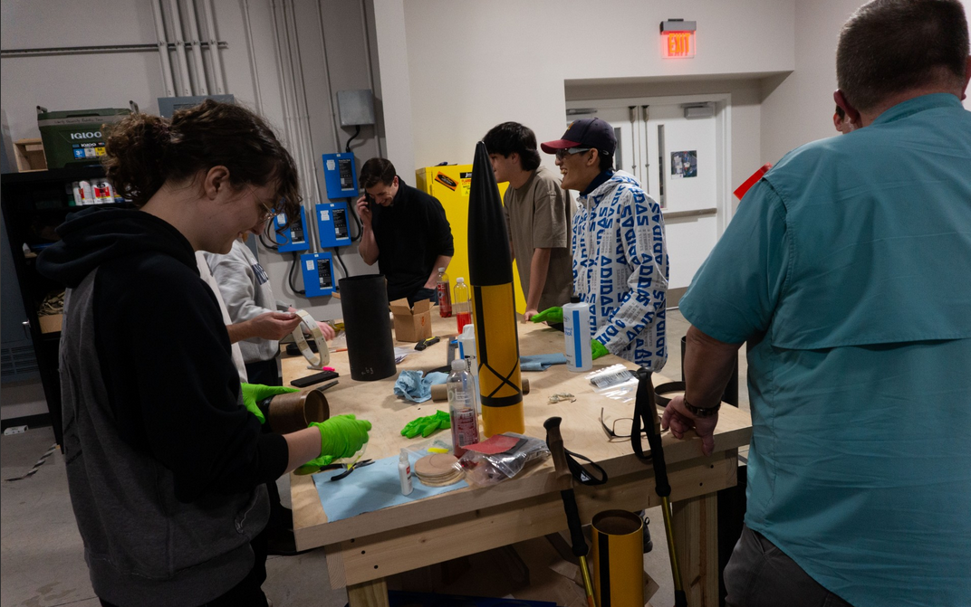 Liberty Rocketry team activity
